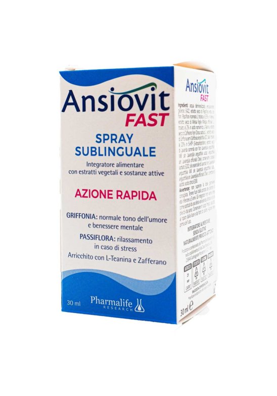 Ansiovit Fast Spray Sublinguale 30 Ml